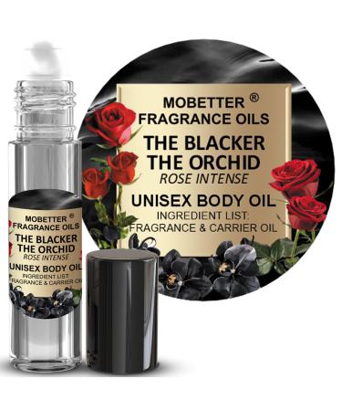 MOBETTER FRAGRANCE OILS The Blacker The Orchid Rose Intense Fragrance Body Oil for Unisex