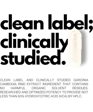 FOLIUS LABS Pure Garcinia Cambogia Extract Supplement 500mg - 100% Natural HCA Extract Concentrated to 60% - Supports Healthy Digestion and Metabolism - 60 Capsules - Buy Online on GoSupps.com