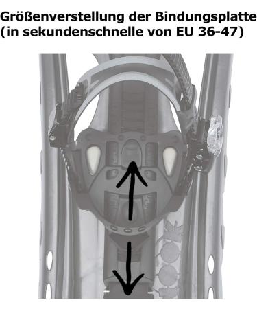 Inook OXM Carbon Snowshoes Set with Climbing Aid & Poles - Best International Shipping - Buy Online on GoSupps.com