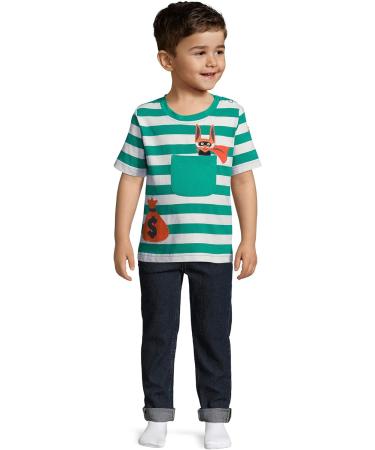 Organic Cotton Baby T-Shirt Applique - Unisex Summer Tee (0-4 Years) - Green - 6-12 Months - Buy Online on GoSupps.com