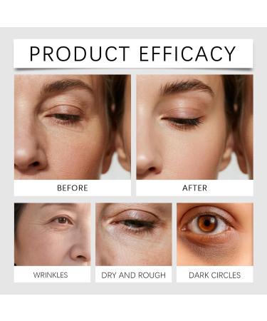 Eye firming cream with brush immediate firming effect for eyelids reduces bags and wrinkles vegan formula with hyaluronic acid and glycerin for visible results 2 - Buy Online on GoSupps.com
