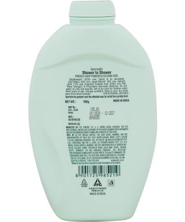 Buy Shower To Shower Prickly Heat Powder Cologne Cool 150g - Soothing Relief for Heat Rash | Fast International Shipping - Buy Online on GoSupps.com
