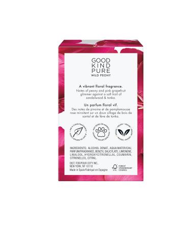 Wild Peony Body Mist Spray - Vibrant Floral Fragrance - Notes of Peony & Pink Grapefruit Glimmer - Clean Vegan & Long-Lasting Formula - 8.4 Fl Oz - Buy Online on GoSupps.com