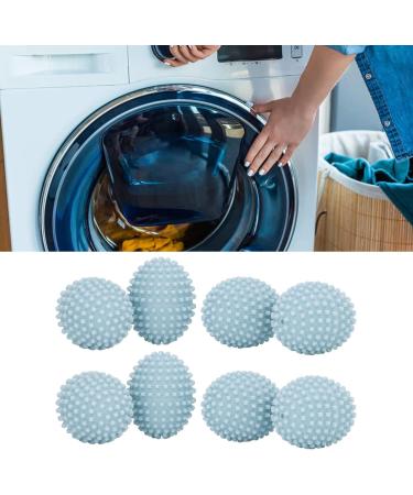 LANTRO JS Pack of 8 Dryer Balls for Tumble Dryer Washing Ball Dryer Balls Hedgehog Balls for Home Clothes Cleaning Reusable - Buy Online on GoSupps.com