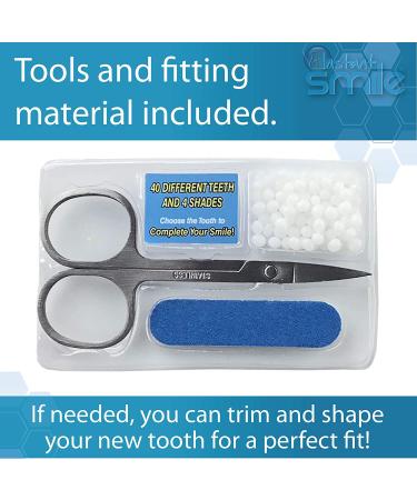 Instant Smile Tooth Replacement Kit - Complete Your Smile in Minutes - Patented Solution - Buy Online on GoSupps.com