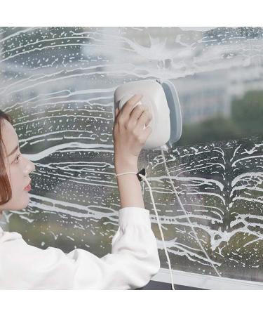 Window Cleaner Wipers 15-24mm Double Side Glass Cleaner Window Clean Brush Window Cleaner Glider Washing Brush Equipment Glass Wiper Cleaning Tool (Pink) - Buy Online on GoSupps.com