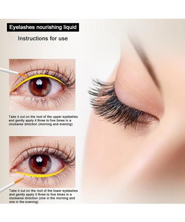 Eyelash Growth Serum - Eyelash Serum for Growth and Thickness - Lash Growth Serum - Moisture Activate Thicker Fuller Natural Looking - Strengthen Longer Curly Enhancer Boost Extension Stimulate Dense - Buy Online on GoSupps.com