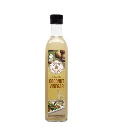 Coconut Merchant Organic Coconut Vinegar 500ml | 100% Coconut | Vegan | Gluten Free | Non-GMO | Ethically Sourced