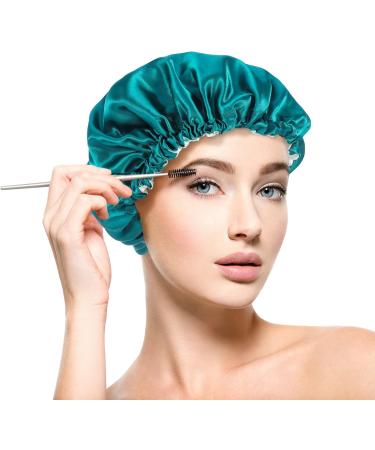 Buy Tao Pipe 2-Piece Satin Bonnet & Sleeping Cap for Curly Hair - Adjustable Silk Hood for Women & Girls - Buy Online on GoSupps.com
