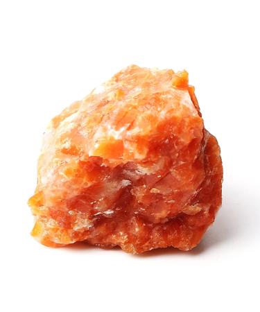 Natural Crystal Rough 1PC Natural Orange Calcite Crystal Rockstone Reiki Specimen Rough Raw Collection Gift (Color : 60-80g Orange Calcit)