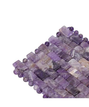 Amethyst Jadestone Eye Relax Mask - Natural Face Massager for Dark Circle Reduction - Buy Online on GoSupps.com