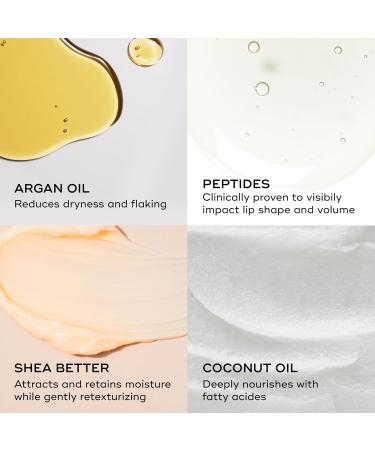 EVER SMOOTH Peptide Lip Therapy Collagen Balm PETAL Soft Neutral Pink Tint Coconut Argan & Camellia Oils Peptides & Shea Butter Vegan & Cruelty-Free Lip Nourishment - Buy Online on GoSupps.com