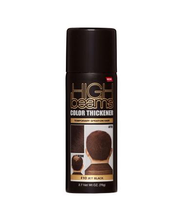 Temporary Spray-On Hair Jet Black 2.7 Oz._AB