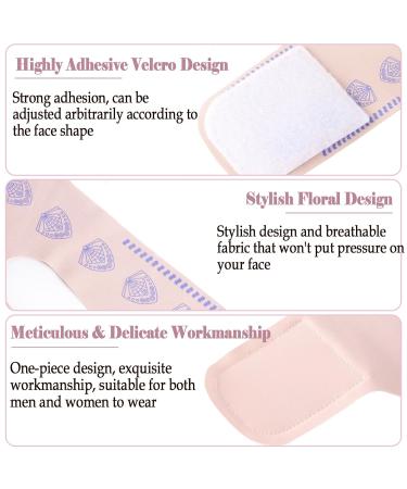 Buy Reusable V Line Mask - Breathable & Comfortable Chin Strap for Women - Pink | International Shipping Available - Buy Online on GoSupps.com