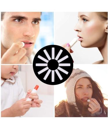 Hoiny 25pcs Empty Plastic Lipstick Tubes - DIY Lip Balm Containers (5ml White) for International Shipping - Buy Online on GoSupps.com