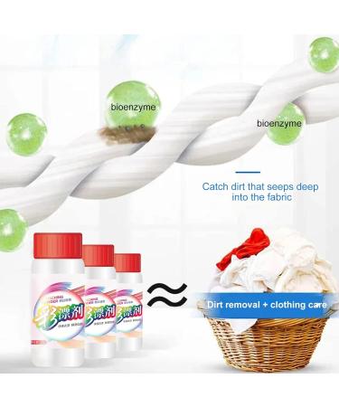 Color Safe Bleach Liquid Stain Removal Bleach Concentrated Formulas | Fast Dissolving Cleaning Supplies 120g Brightening Formula for Home and Hotels Rowces - Buy Online on GoSupps.com
