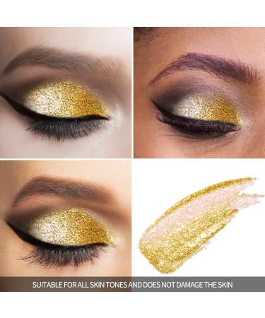 Anglicolor Liquid Glitter Eyeshadow Vegan - Highly Pigmented Diamond Gel Eyeliner & Shimmer Makeup (#2 Dark Good) - Buy Online on GoSupps.com