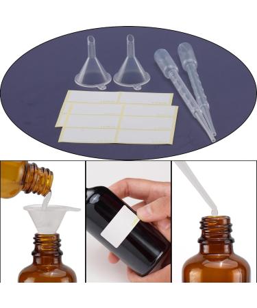 Yizhao 50ml Green Glass Spray Bottles - 12PC Set for Essential Oils Cosmetics Cleaning & Aromatherapy - Buy Online on GoSupps.com