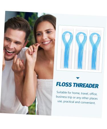 MUCKLILY 150pcs Floss Threaders for Braces and Floss Threader Kit Home Oral Care Easy to Carry - Buy Online on GoSupps.com