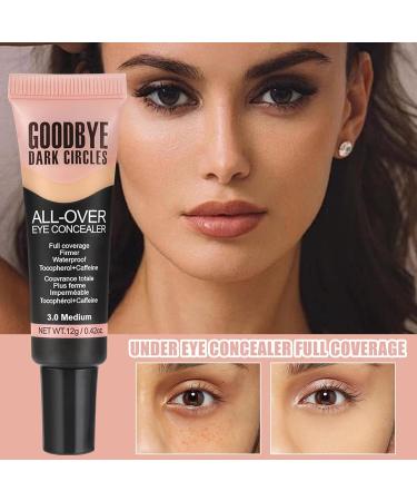 FokCalgary Under Eye Concealer Full Coverage Concealer Waterproof lightweight concealer 12G Eye primer liquid foundation cosmetic for all day wear 30 medium C - Buy Online on GoSupps.com