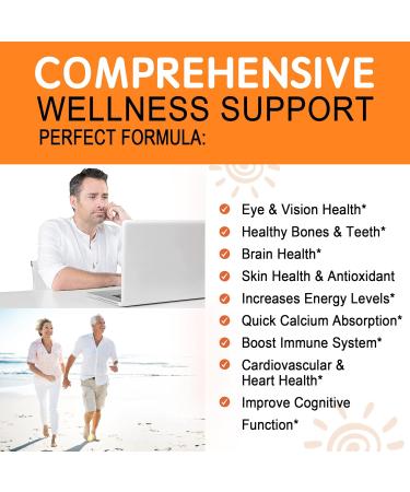 Vitamin ADK+B12 - 5000 IU Vitamin A D3, 2500mcg Methyl B12 Sublingual - Vegan K2 D3 ADK Supplement with Zinc 50mg - Fast Dissolve Tablets for Overall Health Support - 180 Servings - Buy Online on GoSupps.com