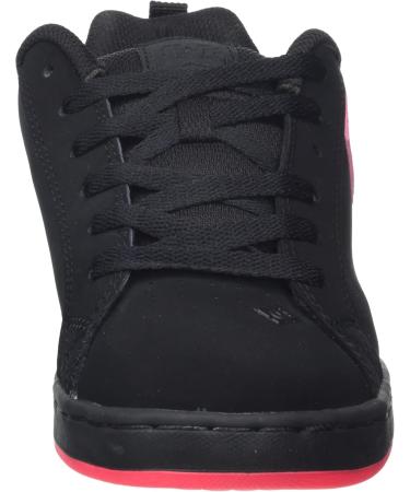 DC Shoes Women's Court Graffik Slippers - Black & Hot Pink | Size 38.5 EU - Stylish Comfort for Every Occasion - Buy Online on GoSupps.com