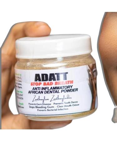 Organic African Dental Powder for Toothaches Gum Bleeding & Fresh Breath - Shop Internationally - Buy Online on GoSupps.com