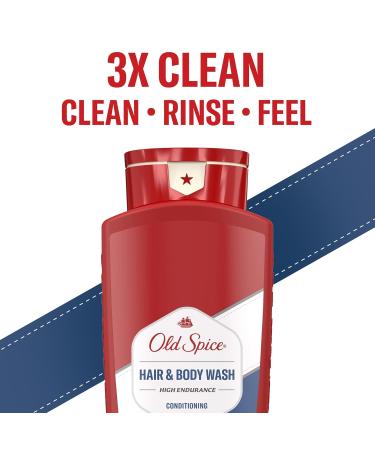 Old Spice Refreshing 2-in-1 Hair & Body Wash Conditioner for Men High Endurance 3X Defense 24/7 Shower Fresh with Lasting Scent Scented 24 oz - Buy Online on GoSupps.com
