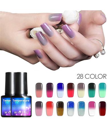 19 Colors Gel Nail Polish Set - 8ml Removable Summer Gradient | Durable DIY Nail Art & Beauty Gifts - Buy Online on GoSupps.com