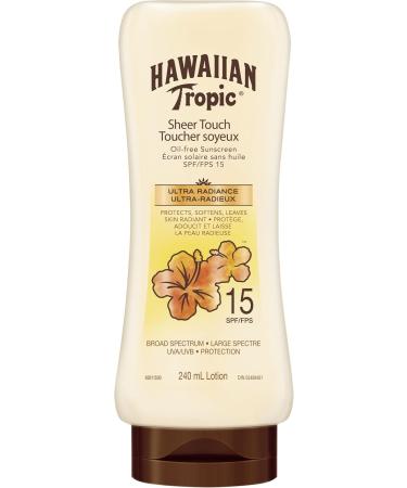 Hawaiian Tropic Sheer Touch Sunscreen Lotion SPF 15 240ml - Buy Online on GoSupps.com