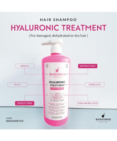 Keratin Shampoo with Hyaluronic Acid - Deep Treatment for Dry Damaged Hair | 25.35 FL OZ - International Shipping Available - Buy Online on GoSupps.com