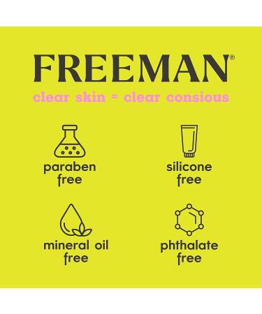 Freeman Beauty Clearing Peel-Off Clay Mask - Sweet Tea + Lemon 6 fl oz | Deep Cleanse & Refresh - Buy Online on GoSupps.com