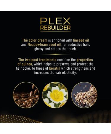 Il Salone Milano Plex Rebuilder - Yellow Remover Hair Dye Kit for Blonde, Grey, White Hair - Neutralizes Brassy Tones - Professional Salon Quality - Paraffin, Paraben, Ethyl Alcohol Free - Buy Online on GoSupps.com