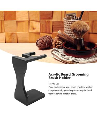 Beard Grooming Brush Holder - Durable Acrylic Stand for Drying & Storing Brushes | Best Beard Care Accessory - Buy Online on GoSupps.com