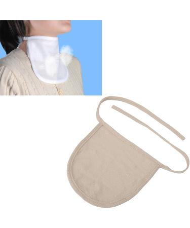 Breathable Cotton Neck Air Tube Cover | Adjustable & Durable Tracheostomy Stoma Cover for Adults - Reusable International Shipping - Buy Online on GoSupps.com
