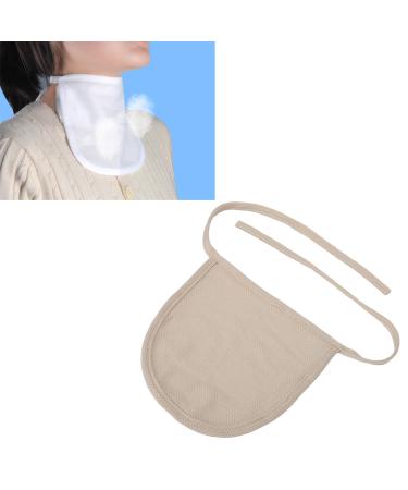 Shower cover neck protection breathable cotton 1-layer neck protection