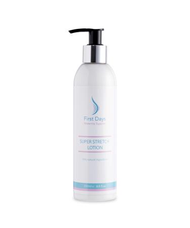 First Days Maternity - Super Stretch Lotion - Luxury Lotion for Pergnancy and Beyond - Vegan Friendly - Not Tested on Animals - Proudly made in the U.K. from the Finest Natural Ingredients - 250ml.