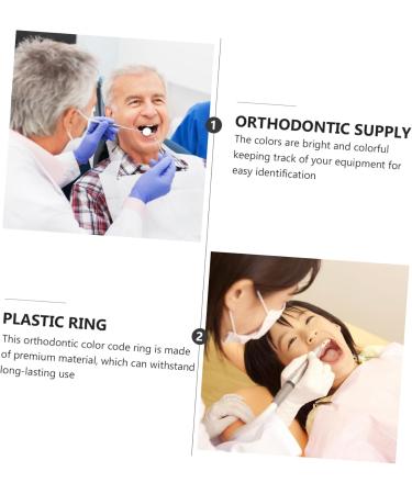 Mobestech 320 STK Tooth Color Code Accessories - Silicone Color Ring Measurement Devices | High Pressure Plastic Labels | 2 Pieces (0.3x0.3cm) - Buy Online on GoSupps.com