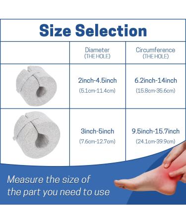 SWISSELITE Foot Support Pillow - Ankle Protector Cushion with Zipper Cover for Heel Protection - Foot Elevation Wedge for Sleeping and Rest - Buy Online on GoSupps.com