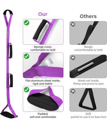 39'' Long Leg Lifter Strap with Padded Handgrips - Hip & Knee Replacement Recovery Kit - Mobility Aid for Easy Bed/Car Access - Pink - Buy Online on GoSupps.com