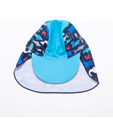 BONVERANO Baby Boy All-in-one Sunsuit/Swimsuit UPF 50+ with Cap | 9-12 Months | Sun Protection & Swimming Costume - Buy Online on GoSupps.com