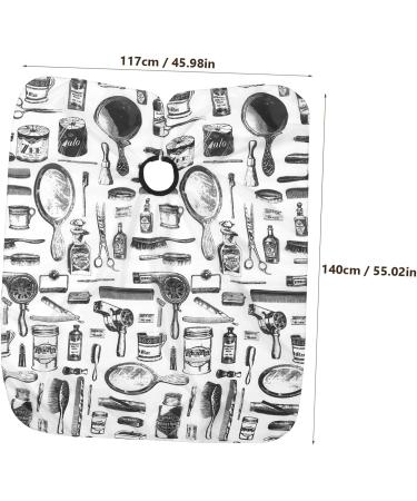 Beaupretty Haircut Shawl Set - Versatile Haircutting Cape Apron & Brush for Salon & Home Use | International Shipping Available - Buy Online on GoSupps.com