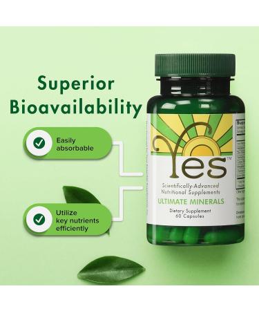 Ultimate Mineral Supplement Chelated Magnesium, Zinc, Iron, Selenium, Chromium & Boron (TRAACS ) High-Absorption Multimineral for Energy & Immune Support 60 Vegan Capsules - Buy Online on GoSupps.com