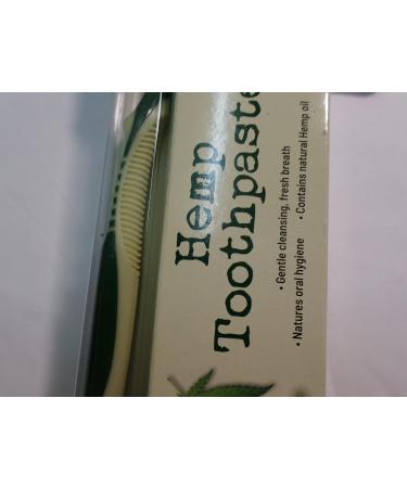 Hemp Toothpaste with Free Toothbrush - Buy Online on GoSupps.com