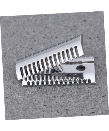 Zinc Alloy Razor Head for Men - Sturdy Wet Shaving Safety Razor Replacement | Bald Head Shaver Parts - Buy Online on GoSupps.com