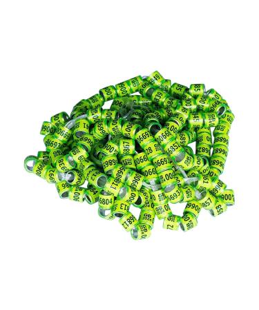 Buy Taole 50 Pcs Pigeon & Chicken Leg Rings - Multicolored Aluminum Bird Foot Rings for Easy Identification - Training Accessories for Birds - Buy Online on GoSupps.com