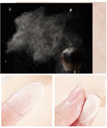 Pressed powder setting powder Matte Oil Control Face Powder Silky Matte Light Beauty Powder Makeup Face Powder Matte Oil Control Nude Makeup Pressed Powder Foundation - Buy Online on GoSupps.com