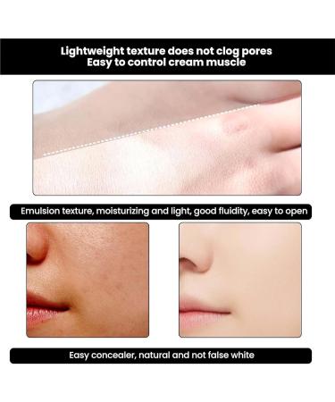 MENGZHIYINJ VitaminC Makeup Tone Up Cream Five VitaminC ToneUp Cream Moisturizing Brightening Concealer Natural Looking Finish Lightweight Long Lasting For Different Skin2PCS - Buy Online on GoSupps.com