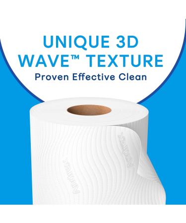 Andrex Complete Clean Toilet Tissue Standard Rolls Unique 3D Wave Texture for a Proven Effective Clean Loo Rolls 9 Toilet Rolls - Buy Online on GoSupps.com