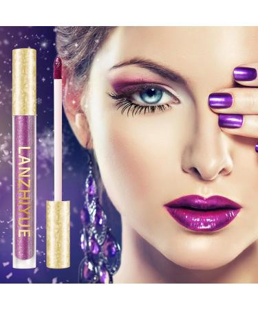 Liquid Glitter Eyeshadow Mermaid Eyes Glitter Gel | Waterproof Liquid Glitter Eye Shadow Sticks Quick-Drying Liquid Lipsticks Sparkling Golden Eyeshadow Eyeliner Eyelid Liquid Highlight 11# - Buy Online on GoSupps.com